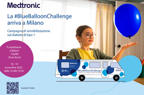 La #BlueBalloonChallenge arriva a Milano
